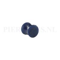 Piercings.nl Plug blue rime 10 mm 10 mm