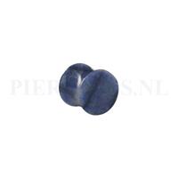 Piercings.nl Plug blue rime 12 mm 12 mm