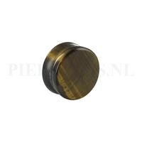 Piercings.nl Plug tijgeroog 19 mm 19 mm
