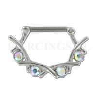 Piercings.nl Tepelpiercing klik lauwerkrans