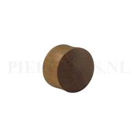 Piercings.nl Plug teak hout 19 mm 19 mm