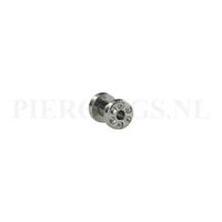 Piercings.nl Tunnel kristallen 4 mm 4 mm