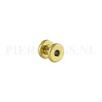 Piercings.nl Tunnel goud kleur 5 mm 5 mm