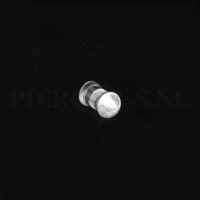 Piercings.nl Plug glas 5 mm 5 mm