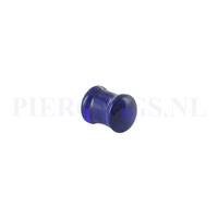 Piercings.nl Plug glas paars 8 mm 8 mm