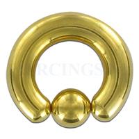 Piercings.nl BCR 6 mm goud kleur