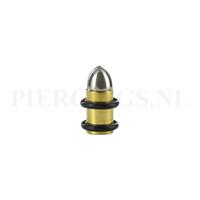 Piercings.nl Plug kogel luxe 8 mm 8 mm
