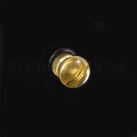 Piercings.nl Plug goud 10 mm 10 mm