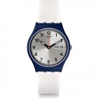 Swatch Herrenuhr White Delight GN720