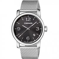 Wenger Urban Metropolitan Herrenuhr in Silber 011041124