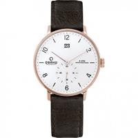 Obaku Rislen Herrenuhr in Schwarz V190GDVWRB