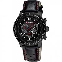 Wenger Roadster Black Night Chrono Herrenchronograph in Schwarz 010853108