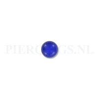 Piercings.nl Balletje 1.6 mm acryl transparant blauw 6 mm
