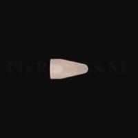 Piercings.nl Spike 1.6 mm acryl opaal groot