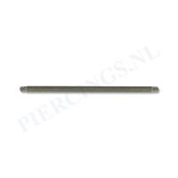 Piercings.nl Staafje barbell titanium 1.6 mm 26 - 38 mm 38 mm