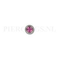 Piercings.nl Balletje 1.6 mm roze