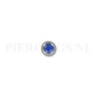 Piercings.nl Balletje 1.6 mm blauw