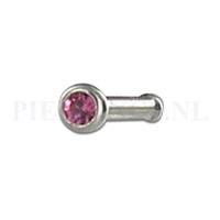 Piercings.nl Neusstud licht roze