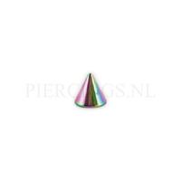 Piercings.nl Spike 1.6 mm geanodiseerd 3 mm