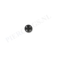 Piercings.nl Balletje 1.6 mm zwart 5 mm