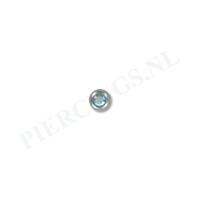 Piercings.nl Balletje BCR 4 mm kristal AAB