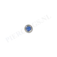 Piercings.nl Balletje BCR 5 mm blauw