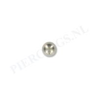 Piercings.nl Balletje 1.2 mm titanium