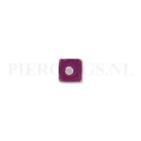Piercings.nl Balletje 1.2 mm acryl dobbelsteen paars