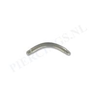 Staafje banana titanium 1.6 mm 14 mm