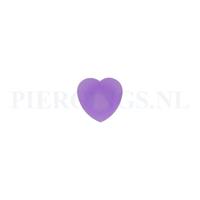 Piercings.nl Tongpiercing tickler hart paars