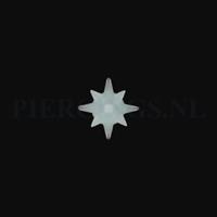 Piercings.nl Tongpiercing tickler spike mint groen