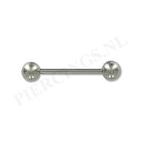 Piercings.nl Barbell 20 mm