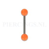 Piercings.nl Tongpiercing acryl oranje