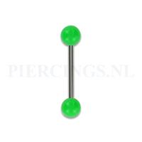 Piercings.nl Tongpiercing acryl groen