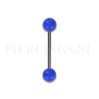 Piercings.nl Tongpiercing acryl blauw