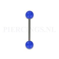 Piercings.nl Tongpiercing acryl blauw