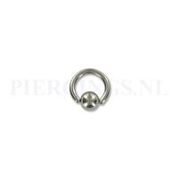 Piercings.nl BCR 1.2 mm titanium - diameter 6 mm