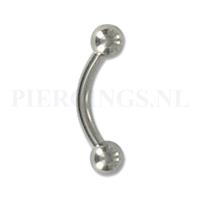 Piercings.nl Banana 1.2 mm 6 mm