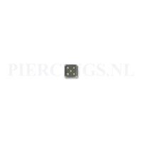 Piercings.nl Dobbelsteen 1.2 mm