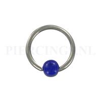 Piercings.nl BCR 1.2 mm blauw