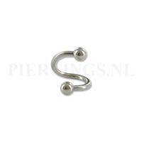 Piercings.nl Twister 1.2 mm S