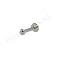 Piercings.nl Labret met bal