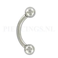 Piercings.nl Banana 2 mm dikte