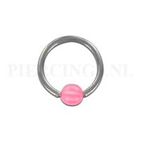 Piercings.nl BCR 1.2 mm strandbal roze