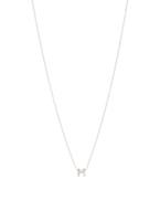 Orelia Ketting Initial H met zilveren plating