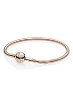 Pandora Rose Armband Moments zilver rosékleurig 19 cm 580728