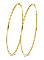 Casa Jewelry DMC S oorringen van zilver met goud verguld
