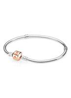 Pandora Damen Armband "580702", 925er Silber, 19 cm, bicolor, ca. cm