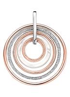 TI SENTO, Anhänger "verschiedene Ringe" in roségold, Schmuck für Damen