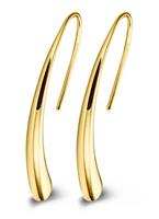 Casa Jewelry Oorhangers Bender S van zilver goud verguld